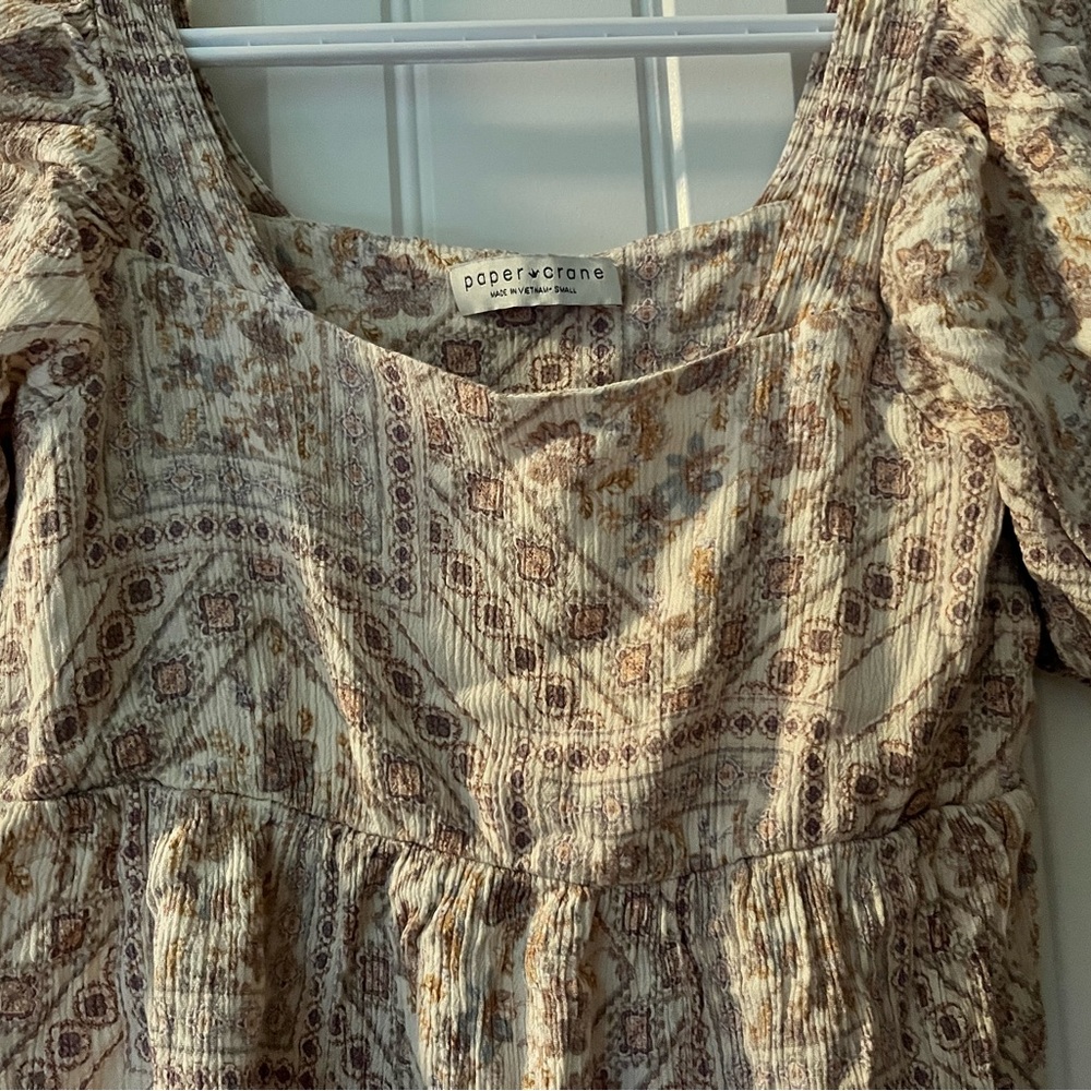 Vintage crop top